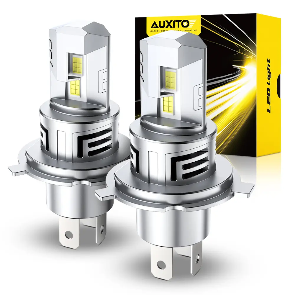For 1996-2002 Toyota 4Runner LED Headlight Bulbs-H4 9003 High/Low Beam LED Bulbs, 48000LM insane Brightness,6500K White,60,000Hrs Long Service Life with Cooling Fans,CANBUS Ready,No Flickering,Pack of 2
