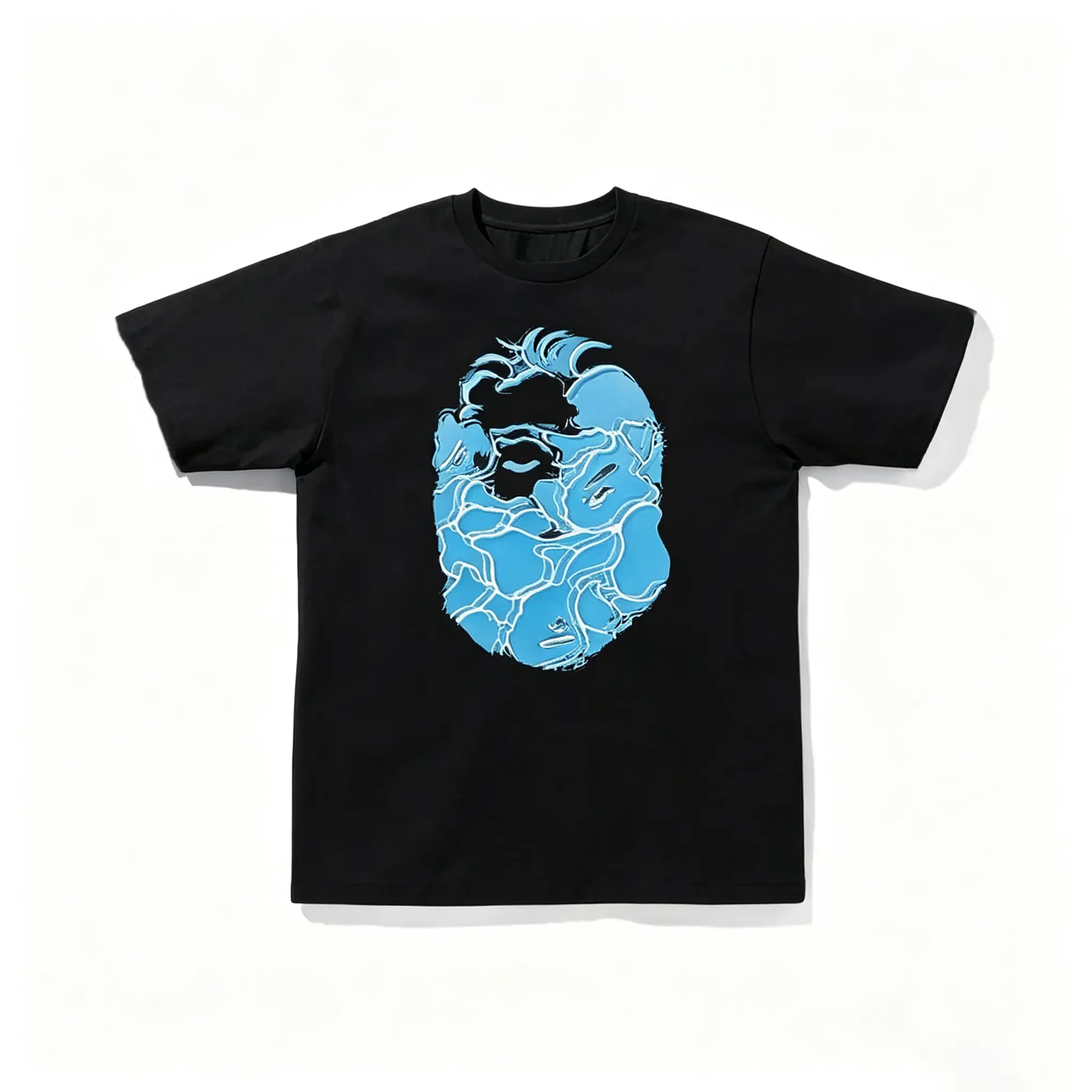 Ape Art Inspired Crew Neck Unisex Top Graphic T‑Shirt
