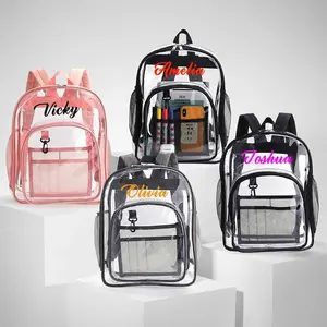 Decal for clear backpack