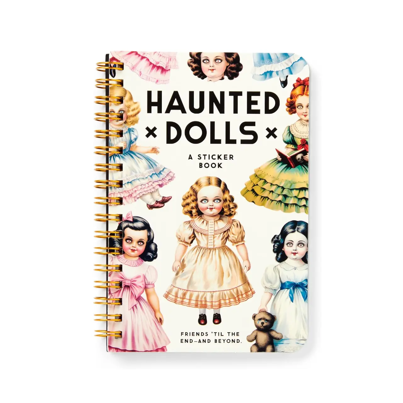 Haunted Dolls Sticker Book