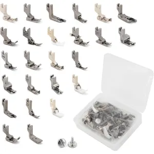 Sewing Presser Foot Set 25 count, Sewing Machine Presser  Kit Accessories for JUKI DDL-5550 8500 8700 9000 Industrial Professional Domestic Sewing Machine