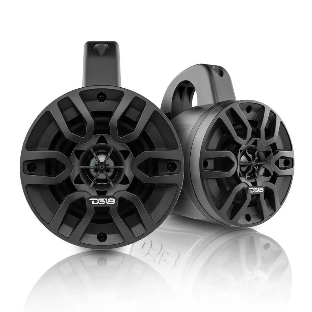MP 4" Wakeboard Tower Speakers 50 Watts Rms -Black MP 4" Wakeboard Tower Speakers 50 Watts Rms -Black
