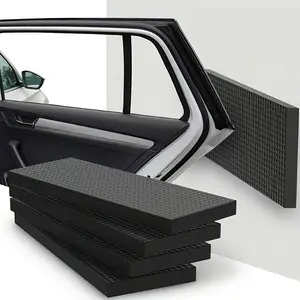 5-Pack Eva Foam Garage Door Bumper Pads, Self-Adhesive, Scratch-Resistant, Strong Backing, Ideal for Warehouse & Parking Lot Use