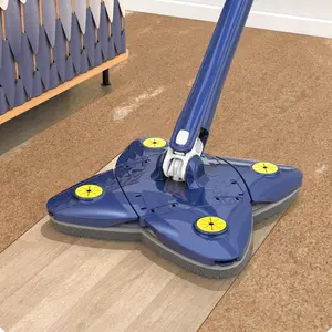 Handheld Mop, 1 Count Floor Cleaning Mop with 1 Replacement Pad, Household Cleaning Tool for Home Kitchen Bathroom, Household Cleaning Supplies