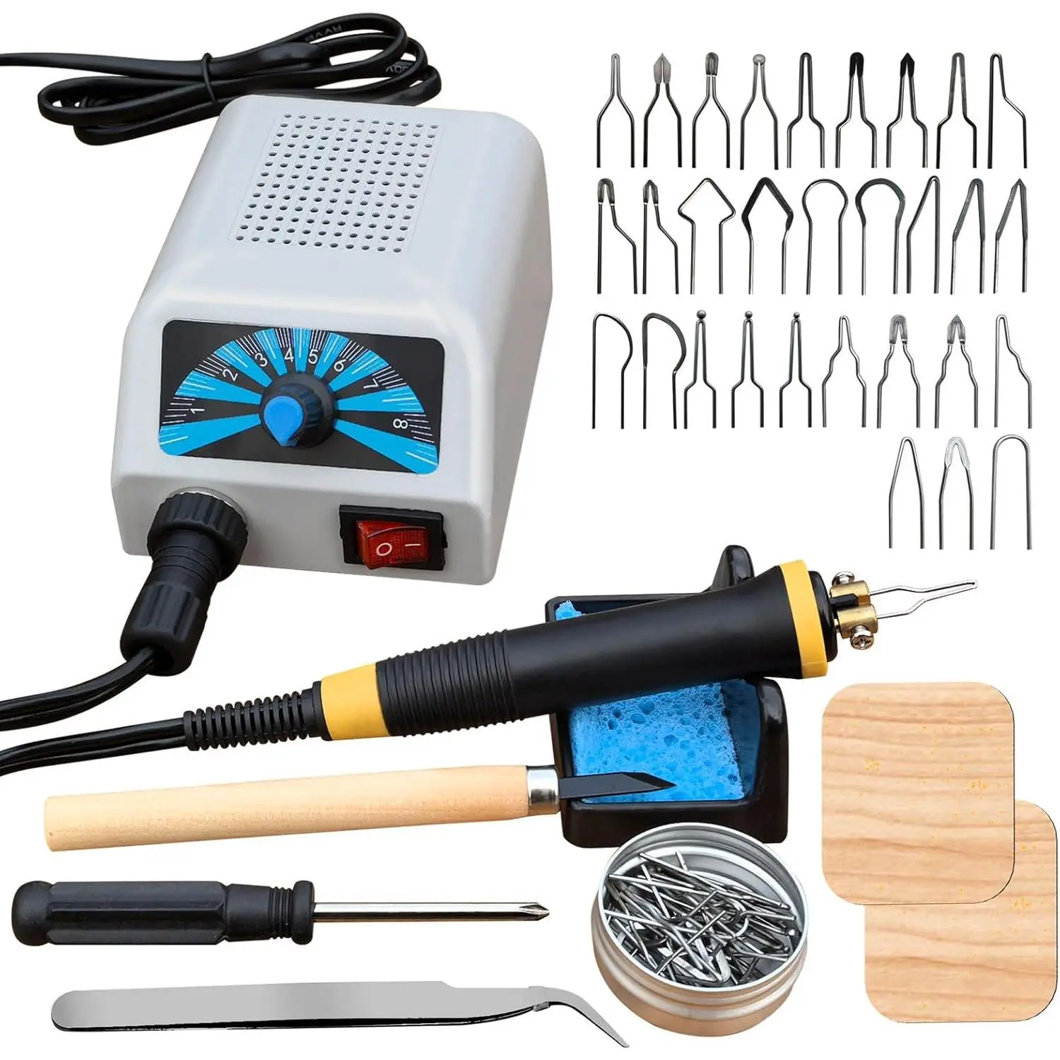 LH20   Kit,  Tool, Adjustable Temperature  Burner Kit,professional   kit for Adults Beginners Craft,pyrography pen Comes With 30Pyrography Wire Tips