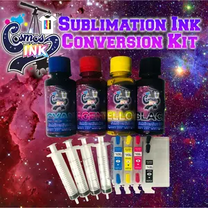 Sublimation Ink Conversion Kit for Epson WF-7710, 7720, 7610, 7620, 7110, 7210, 3640, 3620 | Cosmos Ink®