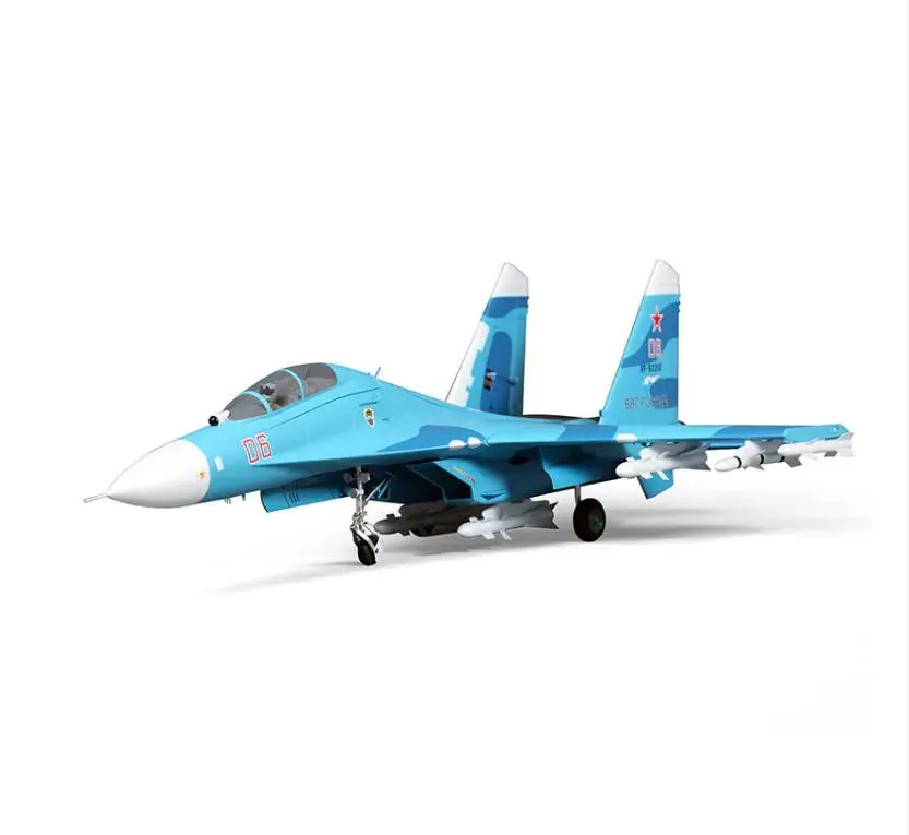 FMS 70mm EDF SU-27 model aircraft PNP（PNP=Transmitter, receiver, battery and charger not included）