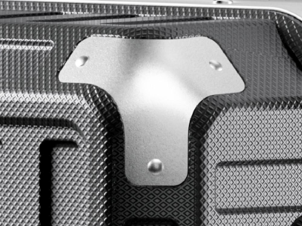 LUGGEX 2 Piece Luggage Set(20/28) with Spinner Wheels, 8010S Aluminum Frame Zipperless Polycarbonate Hard Shell Suitcase Sets