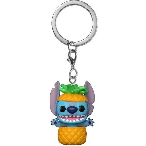 Funko Pocket POP! Keychain: Lilo & Stitch - Stitch in Pineapple (Disney)  [COLLECTIBLES] Keychain, Vinyl figurine/statue, Collectible