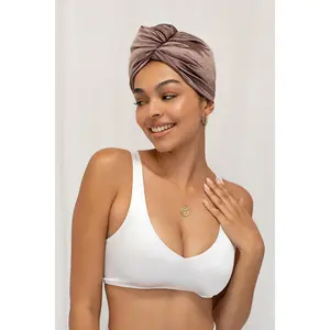 Ultra-Lite All Satin Hair Wrap - Woodrose