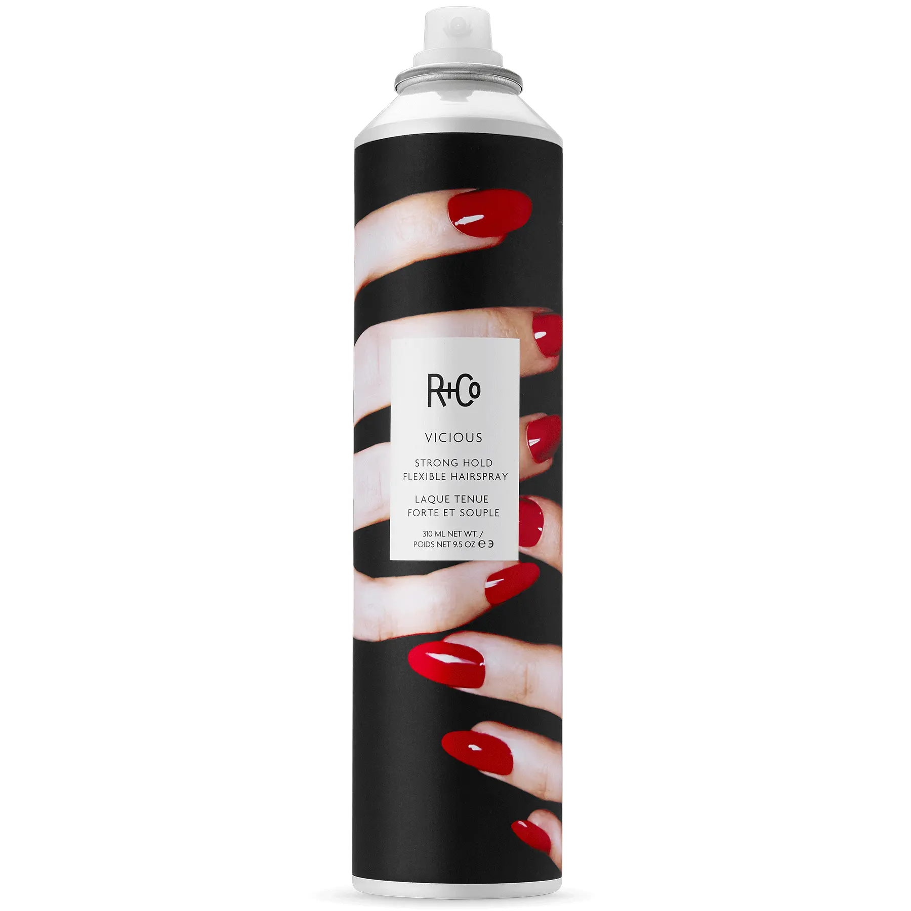 RandCo VICIOUS Strong Hold Flexible Hairspray - Seriously Strong Hold, No Cracking, Long-Lasting Styling, 9.5 oz