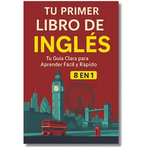 Your First English Book | Tu Primer Libro De Inglés: [8 in 1] Your Clear Guide to Learning English Quickly,  The Language Learning Workbook With Slang Words & Phrases, Conversation Starters, & Grammar Rules (Spanish Edition) easy learning Series Tutorial