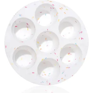 Silicone Egg Bite Molds Non-Stick 7 Cups Air Fryer Muffin Pan Cupcake Mold for Baking Mini Muffins Tart BPA Free