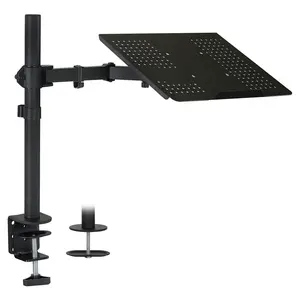 Height-Adjustable Laptop Desk Mount
