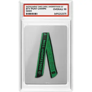 PILLAGE WORLDWIDE - BEAUTY PAGEANT CHAMPION KNITTED SASH