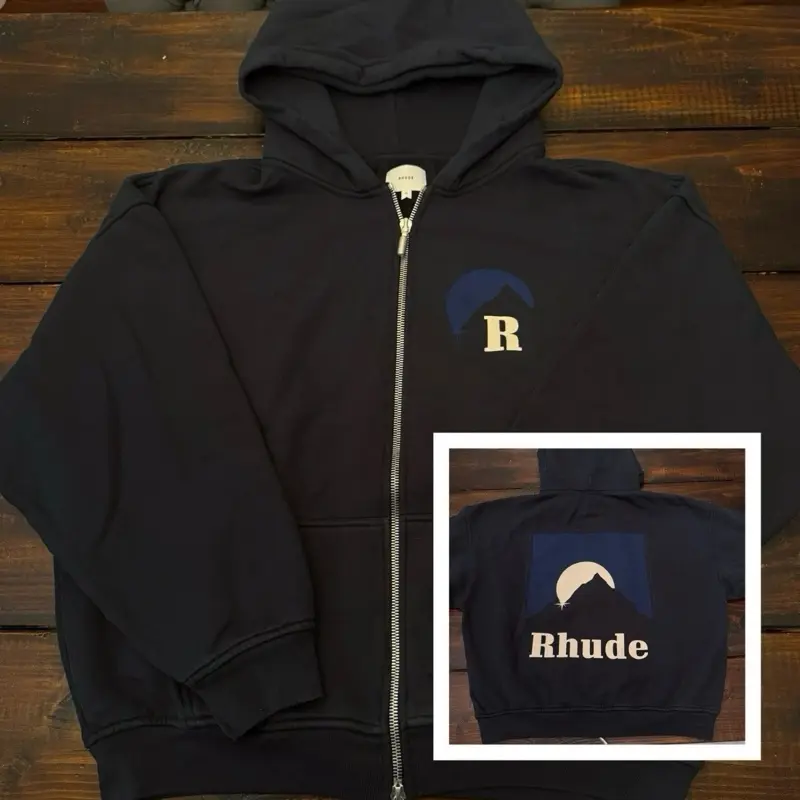 Rhude Blue Moonlight Hoodie