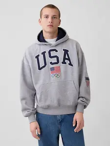 Adult Team USA Heavyweight Oversized Hoodie