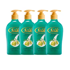 Silk Natural Olive Liquid Handwash pack of 4: Softness in Every Drop