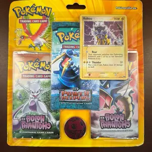 Vintage Pokemon Blister 2 Holon Phantoms 1 Power Keepers Booster Pack