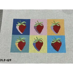 The Painted Stitch DLB-129 Strawberries