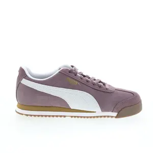 Puma Roma Suede 39863511 Mens Purple Suede Lifestyle Sneakers Shoes