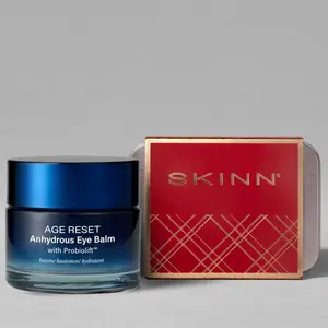 SKINN Cosmetics: Holiday Bundle- Age Rest Eye Balm + NEW - Reusable Undereye Mask