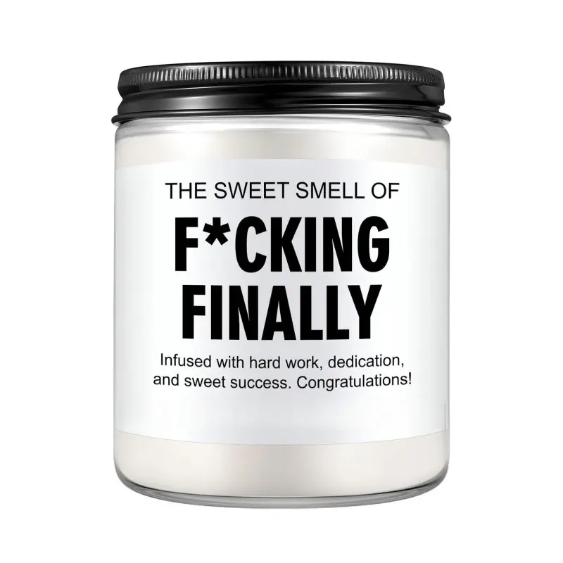 Scented Candle, Decorative Candles, Scented Home Fragrance, 2026 Graduation Gifts for Her & Him, College, High School, Masters Degree, Nursing, Law School, Phd, Nurse Graduation Gifts for Women & Men, Funny Congratulations Grad