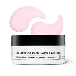 The Peptide Collagen Hydrogel Eye Patch 60 Patches DEPUFFS UNDER-EYE Hydrogel Material for Gentle Puffiness Reduction Daily Use