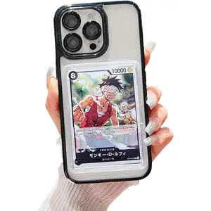 Card/Photo Display Phone Case for iPhone| TCG/Picture Display Top Loaders & Sleeves| Compatible Pokemon Cards, Sports, One Piece, Magic