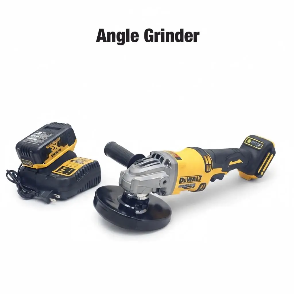 DEWALT DCG405NT 9000 RPM Angle Grinder Ideal For Heavy Duty Metalwork electric drill brushless ratchet cut machine