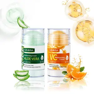 2 Packs Foot Care Cream With Vitamin C Aloe Vera, Natural Ingredients for Moisturizng Refreshing Soothing, For Rough Thick Dry&Cracked Skin
