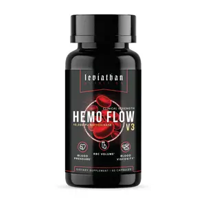 Leviathan Nutrition Hemo Flow V3 | Blood Pressure & Heart Health Dietary Supplement