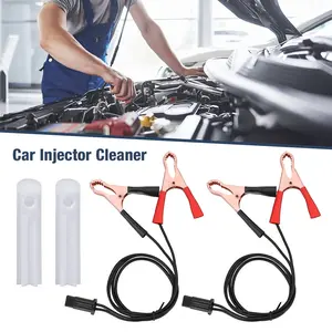 Auto DIY Fuel Injector Flush Cleaner Engine Cleaner Adapter Tool Kit For All Car