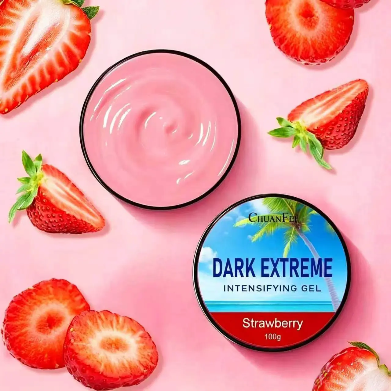 Dark Extreme Intensifying Tanning Gel, Dark Tanning Optimizer, Flawless Smooth Tanning, 1 Count Intensive Moisturizing Sunless Self Tanner for Face and Body, Skin Care Product for Women & Men, Body Care Tanning Products, Tanning Booster, Tanning Enhancer