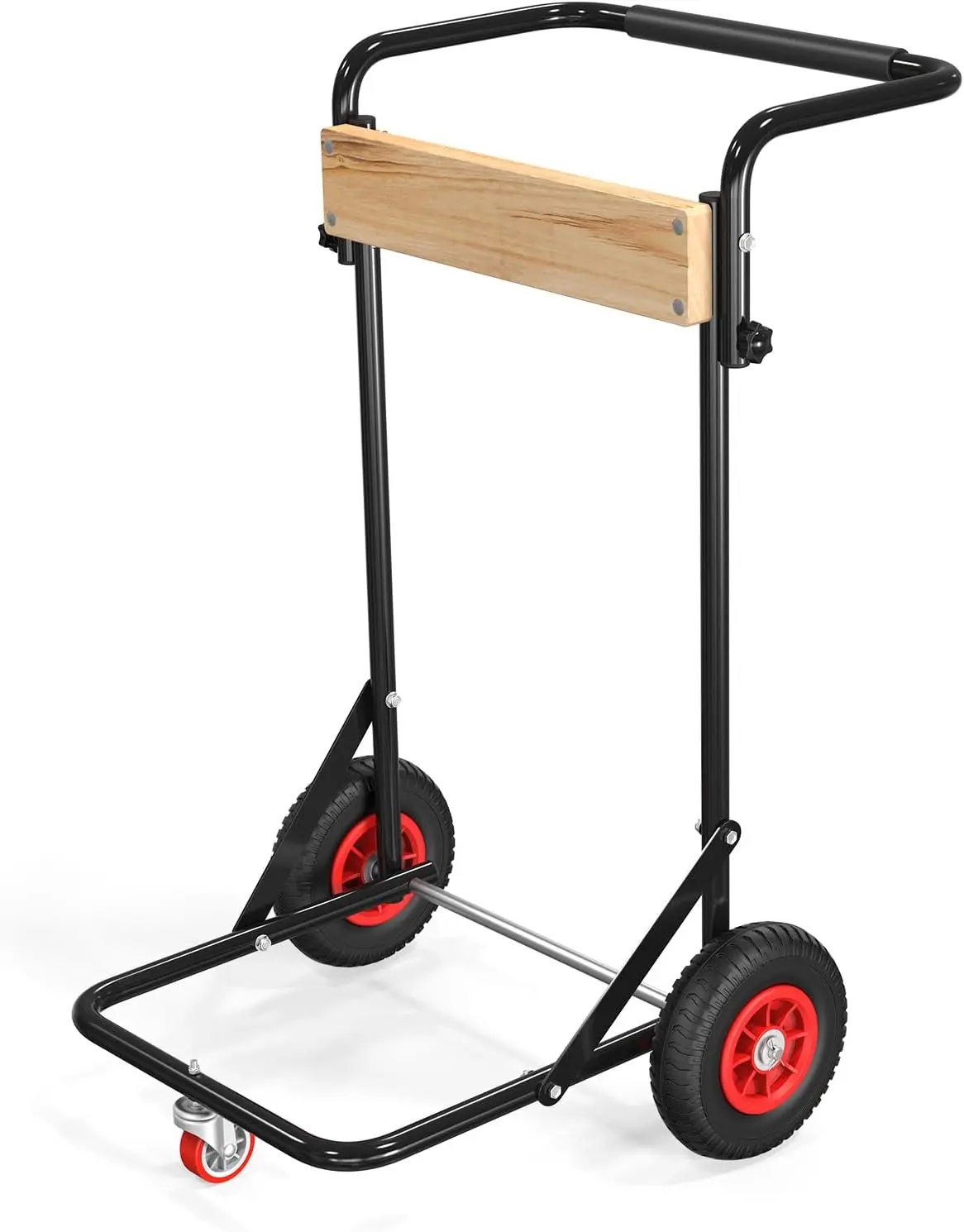 TUFFIOM Outboard Boat Motor Stand, Outboard Engine Stand w/Wheels, Boat Motor Support Storage Carrier Cart Dolly 440lbs Capacity for Motor Repair Maintenance
