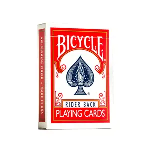 Bicycle 807 Rider Back Playing Cards – Brick of 12 Red Decks or 12 Blue Decks, Sealed Packs, Tuck Box