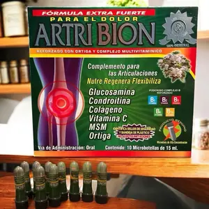 Atri Bion B12 Antioxidant Dietary Supplement for Healthcare with Vitamins B1, B2, B3, MSM, Glucosamine & Omega for Edible Fitness Optimum