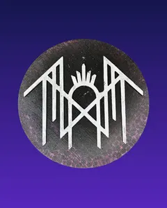 Token Mask Freshie – Moody Car Air Freshener with Dark, Atmospheric Scent, 4in Round