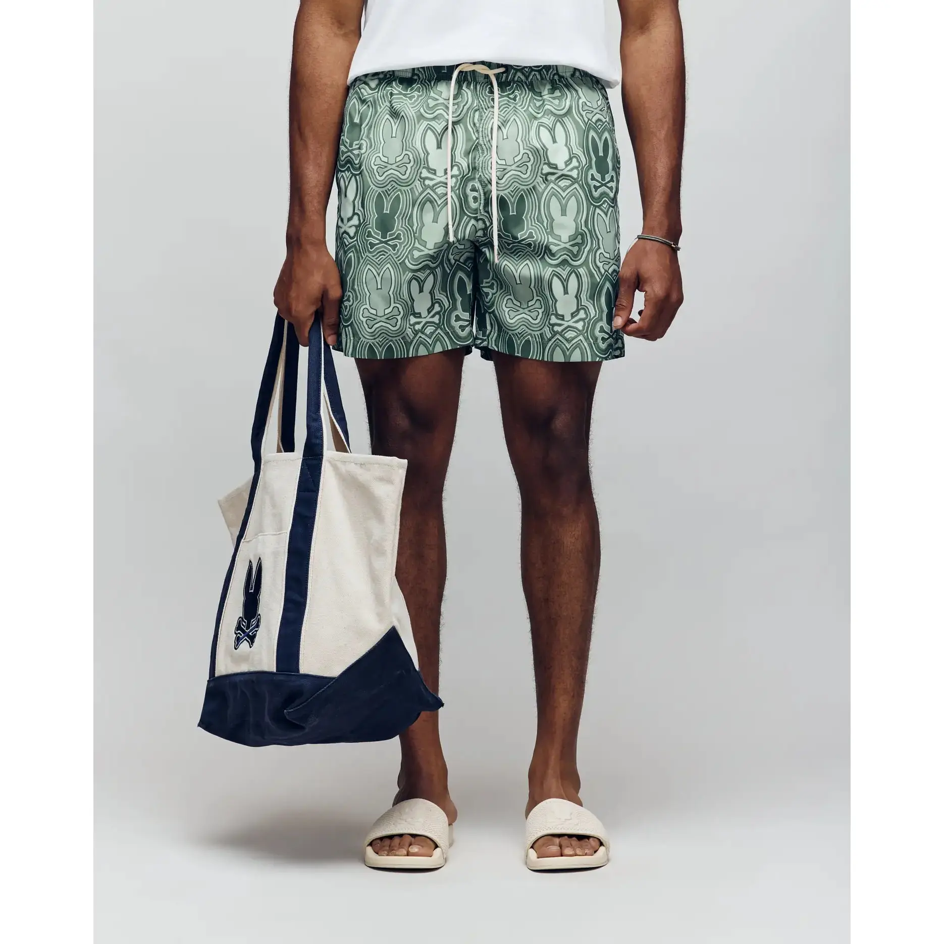 MENS CHUCK ALL OVER PRINT LIGHTWEIGHT SWIM TRUNK - MB1000003