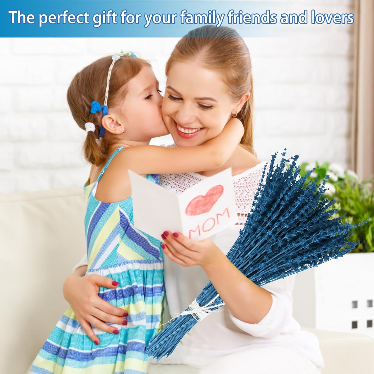 Mother’s Day Lavender Gift – Dried Lavender Flowers Bundle 15–17", Aromatherapy Fragrance Bouquet for Home, Shower, Wedding & Crafts (4.23oz Blue, 4 Packs) Mother’s Day Lavender Gift – Dried Lavender Flowers Bundle 15–17", Aromatherapy Fragrance Bouquet for Home, Shower, Wedding & Crafts (4.23oz Blue, 4 Packs)