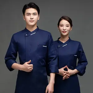 Chef Workwear Long Sleeve Suit For Men