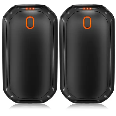 [Live]-Fulog 2 Pack Magnetic Hand Warmers, 12H Long-Lasting Rechargeable Warmth, Double-Sided Heating,Pocket-Sized Electric Hand Warmers for Winter Outdoors, Camping, Hunting, Perfect Gift Christmas,Thanksgiving Day