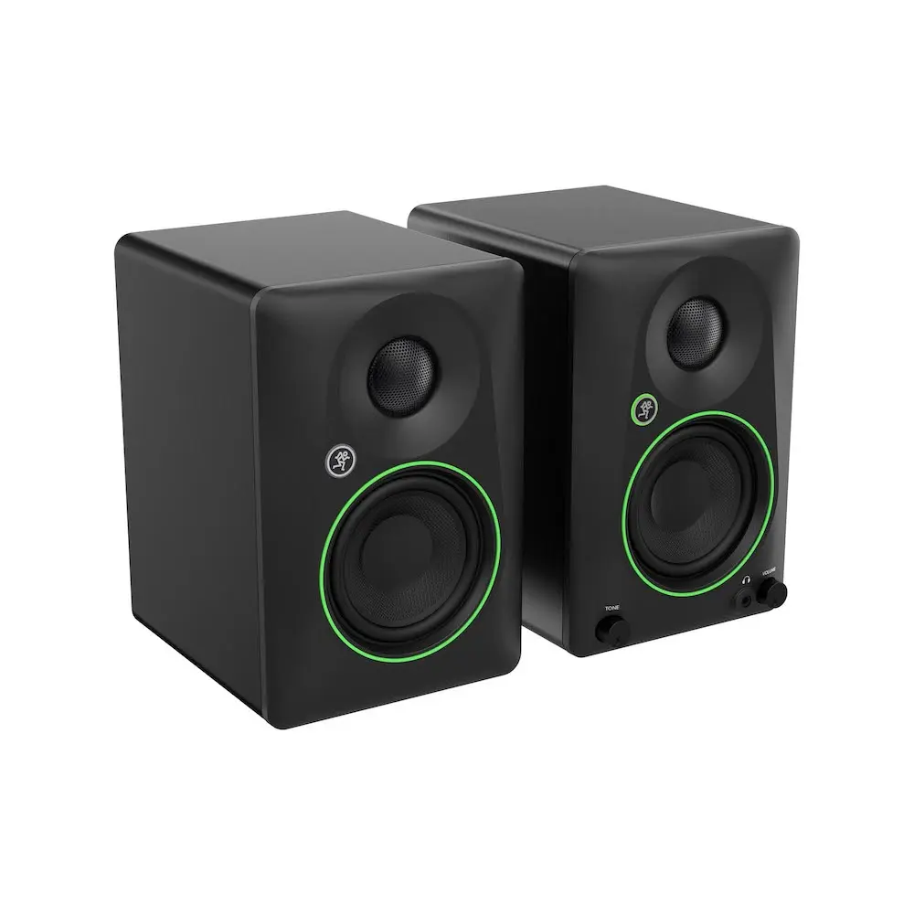 Mackie 3.5" Powered Studio Monitors w/ Tone Control Mackie 3.5" Powered Studio Monitors w/ Tone Control