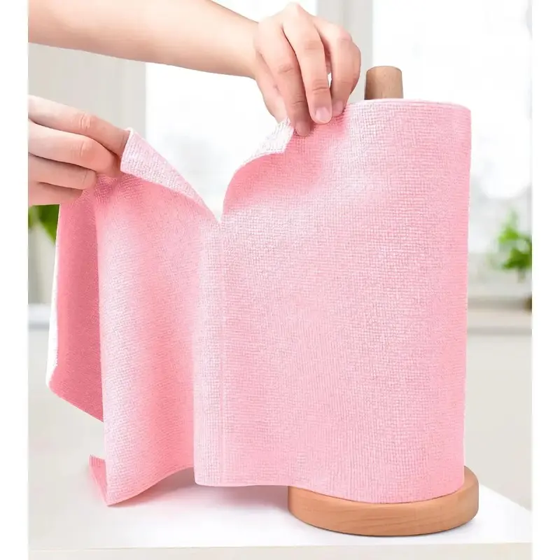 Reusable car cleaning cloth, 20 pieces/roll portable travel cleaning cloth, microfiber cleaning towel, multi-purpose cleaning tool for home, kitchen, and car, soft cleaning towel, microfiber cleaning cloth, microfiber cleaning rag