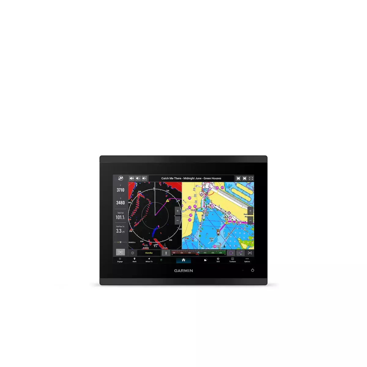 Garmin GPSMAP 9010 Chartplotter with Worldwide Basemap