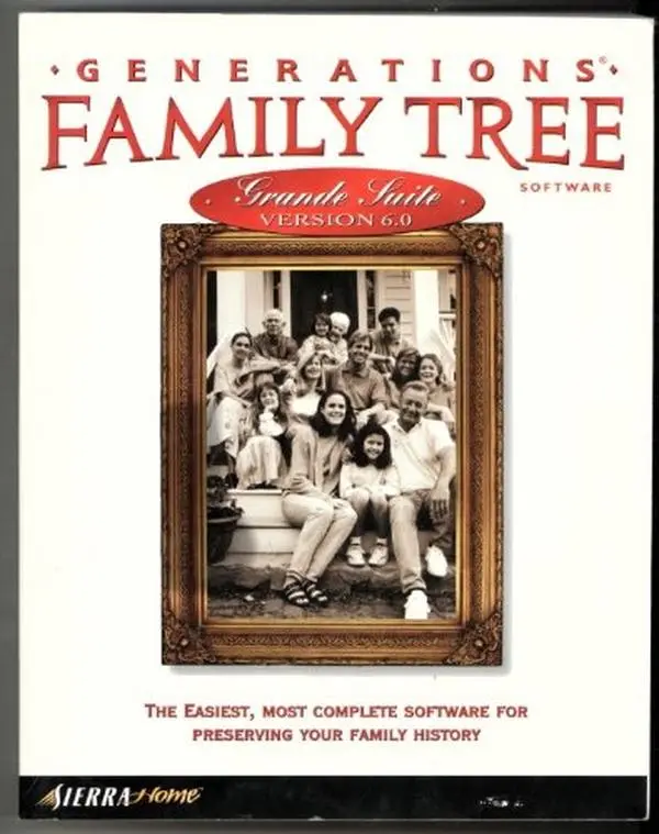 USED-Generations Family Tree Software. Grande Suite Version 6.0 by Sierra Home (Paperback)