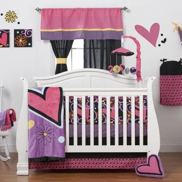 One Grace Place Sassy Shaylee's 8 Piece Bedding Set
