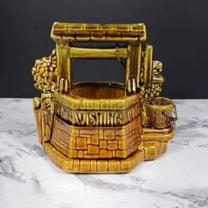McCoy Wishing Well Planter Vintage
