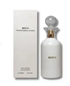 Fragrance Story Mafia Pour Homme Eau De Parfum 3.4FL.OZ - Bold Refined Smooth Scent with Fruity Amber & Lavender Notes 100ml - Citrus
