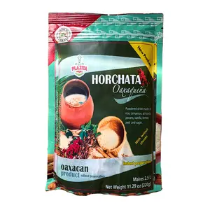 La Plazita - Horchata Oaxaqueña 11.29 Oz (320 g) Authentic Mexican Horchata Mix | Makes 2.5 L - Additive Free | Easy to Prepare - Imported from Mexico
